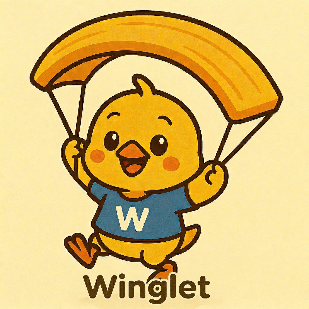 Winglet mascot character art