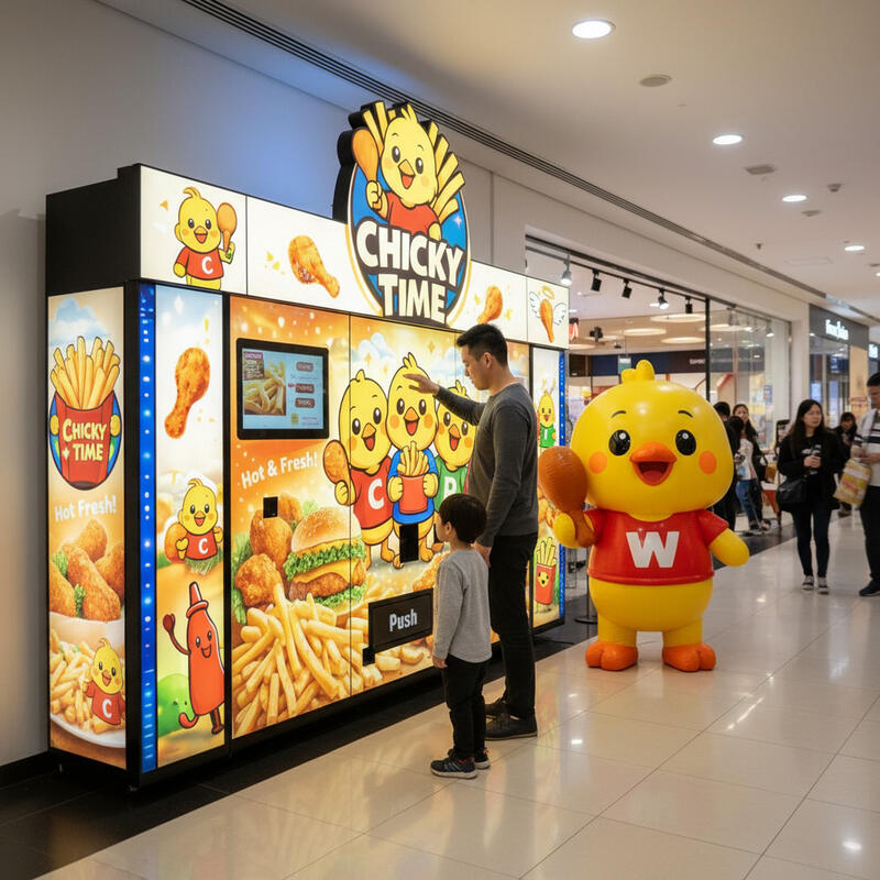Machine at mall