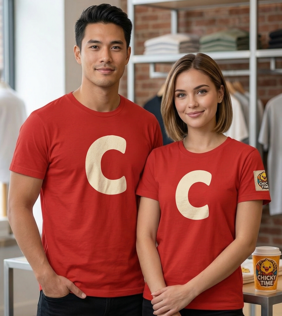 Chicky Time founder t-shirt hero card